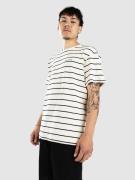 Anerkjendt Akkiikki S-S Frotte Stripe T-Shirt sky captain