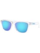 Oakley Frogskins XS Polished Clear Solglasögon prizm sapphire