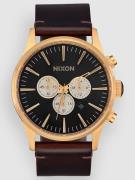 Nixon The Sentry Chrono Klocka gold/indigo