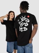 Macba Life Flip T-Shirt black/whte/red