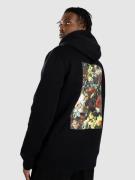 Poetic Collective Flower Hoodie black