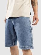 RVCA Chainmail Denim Shorts broken blue wash