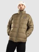 Patagonia Reversible Silent Down Jacka basin green