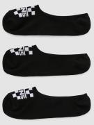 Vans Classic Canoodle (9.5-13) 3Pk Strumpor black