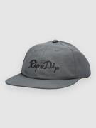 RIPNDIP Script Snapback Keps charcoal