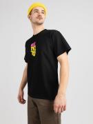 Monet Skateboards Brains T-Shirt black