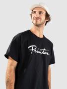 Primitive Nuevo Pigment Washed Hw T-Shirt black