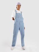 Carhartt WIP Bib Overall Straight Dungaree Jeans stone bleached blue