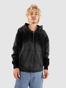 Ninth Hall Spray Hoodie med Dragkedja black