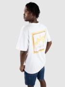 Denim Project Sunset Oversized T-Shirt white