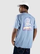 Santa Cruz Beach Bum Hand Strip T-Shirt dusty blue