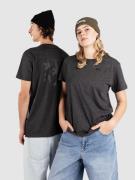 POW Protect Our Winters Snowflake Back T-Shirt charcoal