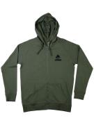 Jones Snowboards Truckee Hoodie med Dragkedja green