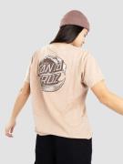 Santa Cruz BT Tonal Wave Dot T-Shirt taupe