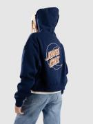 Santa Cruz Moon Dot Emb Hoodie midnight blue