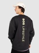 SOS Bovec Crew V1 Tröja blue graphite