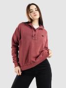Kazane Taiga Half-Zip Fleecetröja egg plant