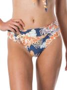 Rip Curl Sunsetters Floral Hi Cheeky Bikini Bottom dark blue