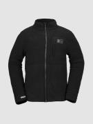 Volcom Fleecer Full Hoodie med Dragkedja black