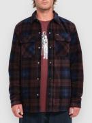 Volcom Bowered Fleece Skjorta merlot