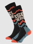 Horsefeathers Mitzi 32-34 Kids Strumpor black/red clay