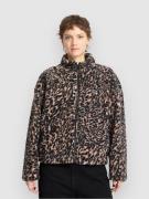 Volcom Wylding Out Sherpa Jacket animal print