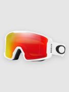 Oakley Line Miner XM Matte White Goggle prizm snow torch iridium