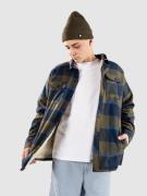 Dravus Sherpa Flannel Skjorta green