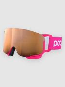 POC Pocito Nexal Fluorescent Pink Kids Goggle partly sunny light orang...