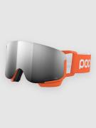 POC Pocito Nexal Fluorescent Orange Kids Goggle partly sunny silver