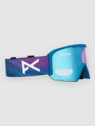 Anon Nesa Pink Denim Goggle prcv vrbl blue