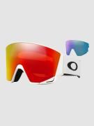Oakley Flow Scape L Matte White +Bonus Lens Goggle prizm torch & prizm...
