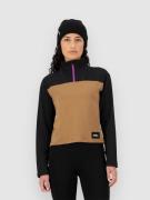 Mons Royale Offgrid Merino Fleecetröja black/toffee