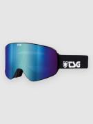 TSG Four S Solid Black-Blue Goggle solid black/blue