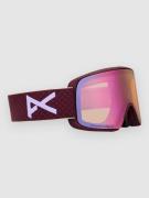 Anon M6S Deep Cherry Goggle prcv cldy pink