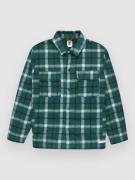 Element Lodge Check Jacka dark green check