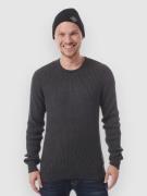 Light Crew Knit Carlo Pullover anthra