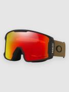 Oakley Line Miner L Army Green Corduroy Goggle prizm snow torch iridiu...