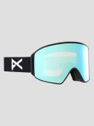 Anon M4 Cylindrical Black +Bonus Lens Goggle perceive variable blue