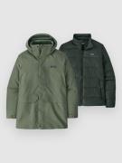 Patagonia Tres 3-In-1 Parka old growth green