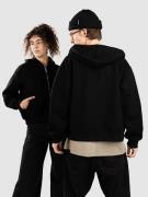 Another Cotton Lab Another Signature Hoodie med Dragkedja black