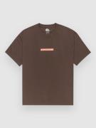Quiksilver DNA Clicker T-Shirt chocolate brown