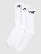 Vans Classic Crew 9.5-13 Strumpor rox white