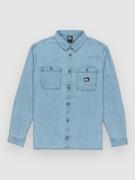 Quiksilver Bozeman Denim Skjorta flint stone