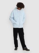 Volcom Single Stone TW Hoodie med Dragkedja light blue acid