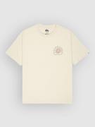 Quiksilver Curve Palm T-Shirt bone white