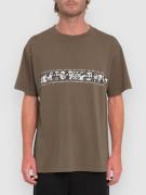 Volcom Skate Vitals Remy 2 T-Shirt dark earth