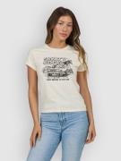 Salty Crew Truck Stop Modern T-Shirt off white