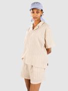 Blue Tomato Patterned Skjorta beige stripe