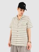 Blue Tomato Ethno Striped Linen Skjorta green